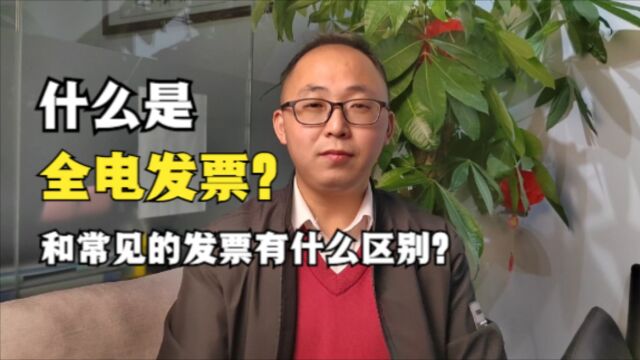 全电发票是什么?和常见的发票有什么区别?怎么开具?