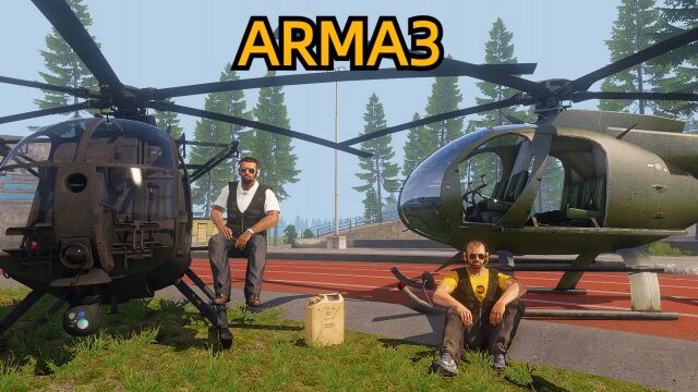 Arma3武装突袭直升机短片林中小鸟