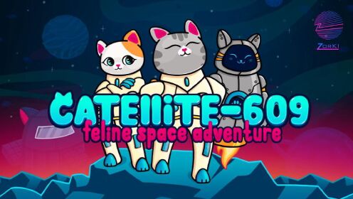 《Catelite-609：猫科动物太空冒险/Catellite-609: feline space adventure》游戏宣传视频