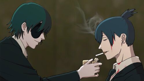 《早川秋x姬野》"往事流转,在你眼眸.