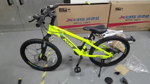 喜德盛中国风22-24寸山地自行车安装教程