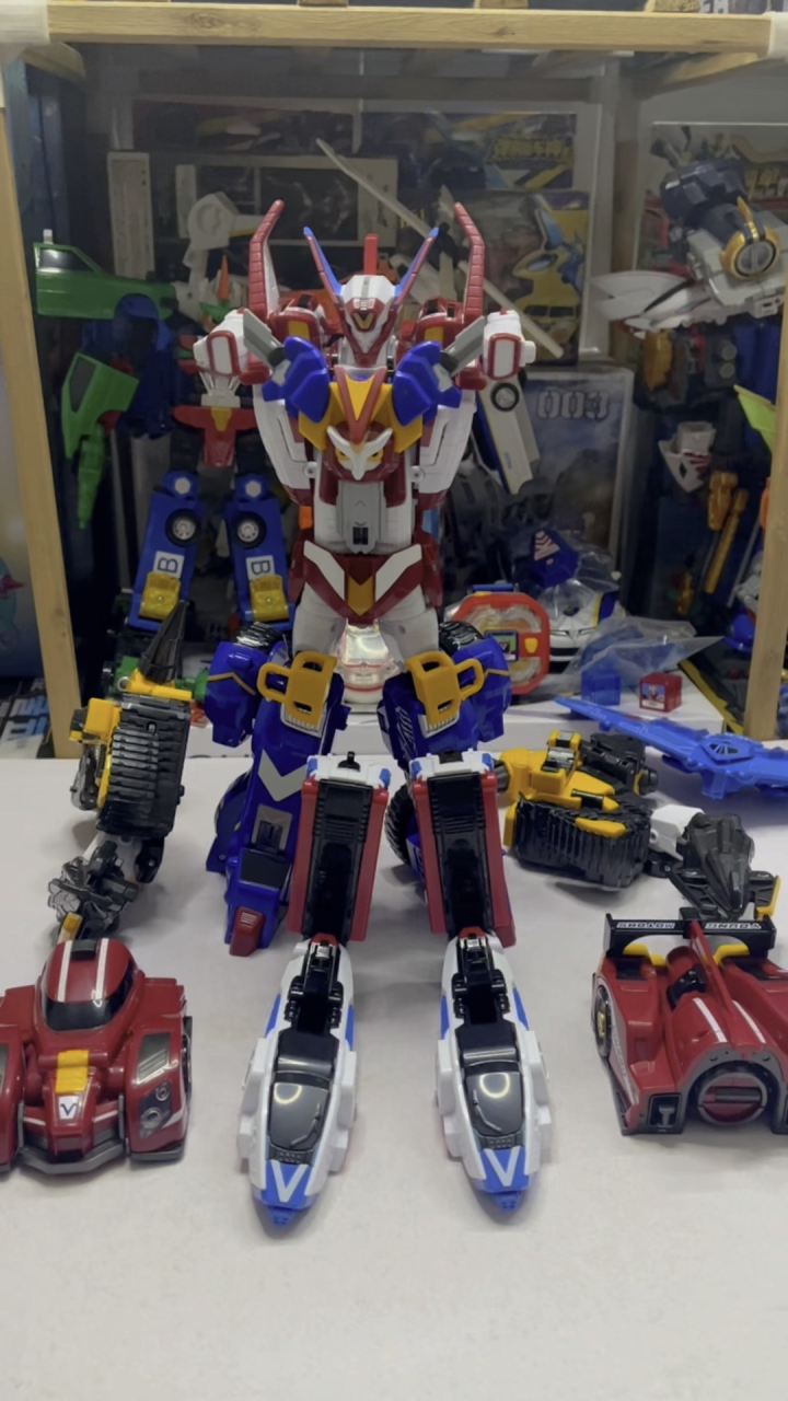 托宝战士银河侦探六合体机器人(银河星战王)开箱试玩