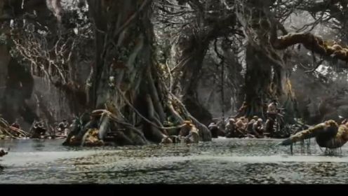 金刚：好莱坞经典冒险动作电影，看似平静的沼泽却暗藏杀机