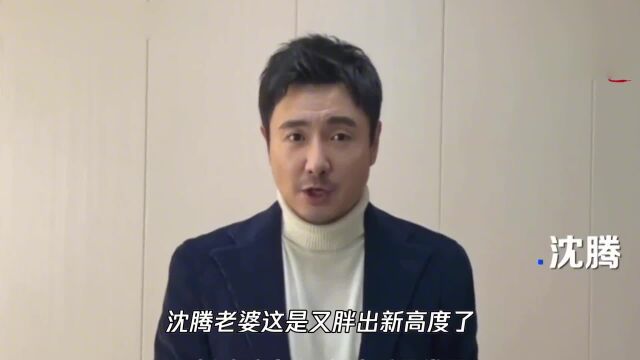 沈腾妻子王琦现身电影首映礼,面相富态难掩笑意,胖到脖子都没了