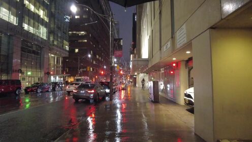 多伦多市中心风雨伞步行街（2023年1月）。#唐加文#