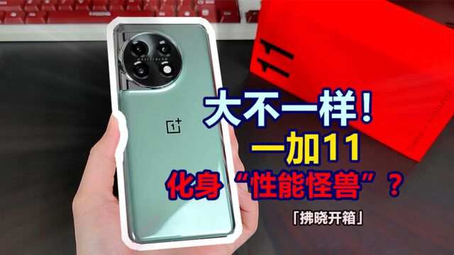 「拂晓开箱」一加11:化身“性能先锋”?绿厂旗下的一加改路子了