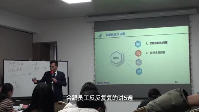 王弘力老师【人力资源管理全模块】影响执行力因素授课视频