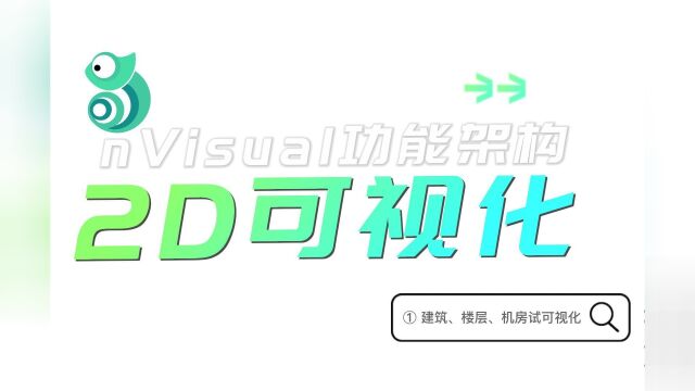 nVisual功能架构2D可视化(建筑、楼层、机房)