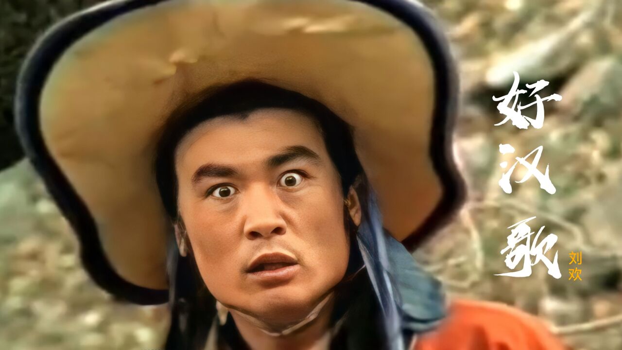 刘欢《好汉歌》,配上祝延平版本武松打虎斗精彩场面,真实好看