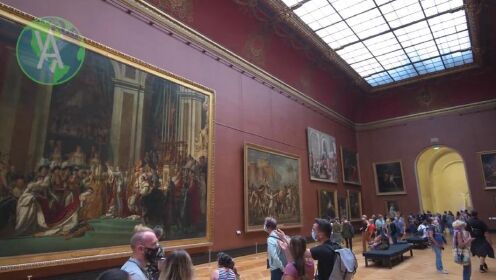 10分钟卢浮宫掠影，你能认出哪些世界名画？