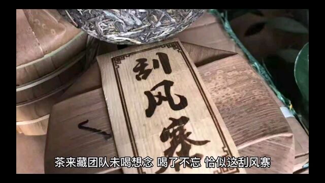 带你品鉴未喝想念的刮风寨普洱茶