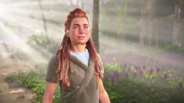 Aloy kiss girl Seyka Horizon Forbidden West DLC