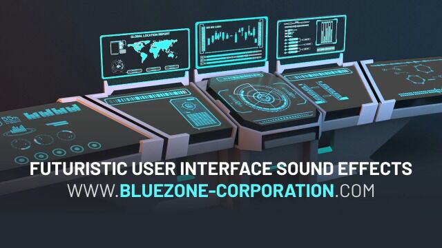 Futuristic User Interface Sound Effects  HUD Sound Effects