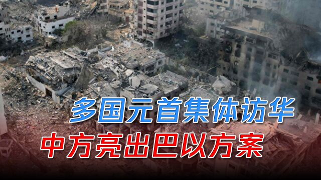 “一带一路”高峰论坛高朋满座,对于巴以冲突,中方亮出方案