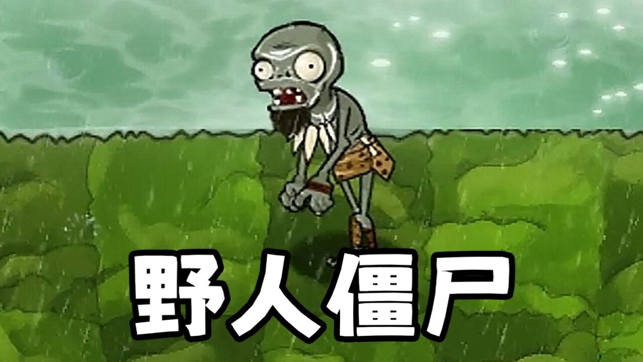 植物大战僵尸多元宇宙:野人僵尸你见过吗?