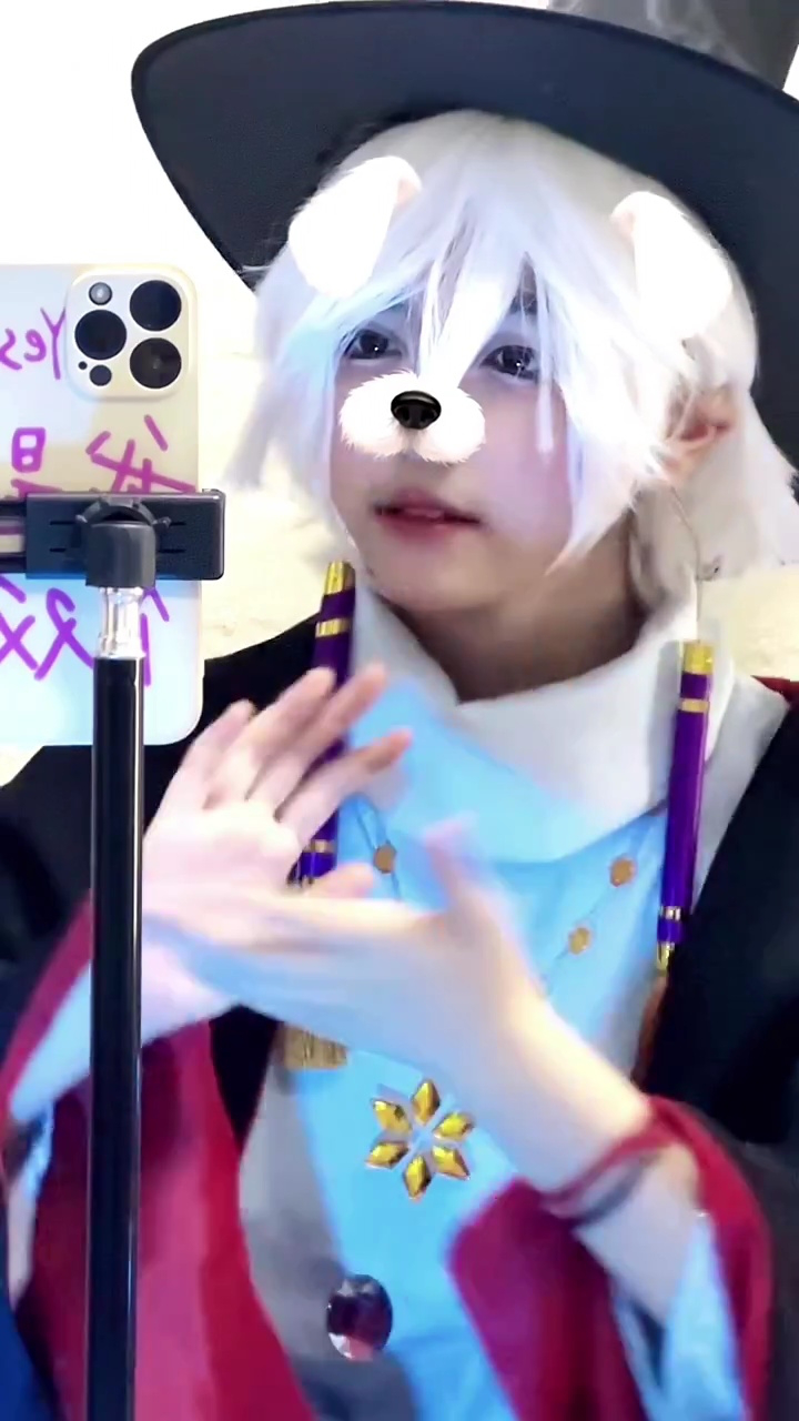 可爱奶巫，手术暂停，我去rua #光遇cos#甜美手势舞_腾讯视频}