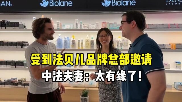 受邀到法国法贝儿总部,壮壮直飙中文砍价太卖力,品牌方都懵了