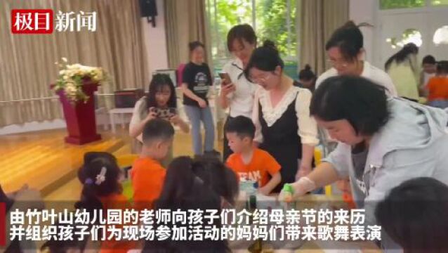 孩子们学做蛋糕感恩母亲,武汉望才里社区开展特色母亲节活动