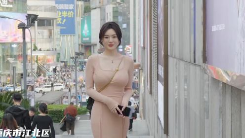 4k街拍重庆步行街，好多小姐姐～ | 2023