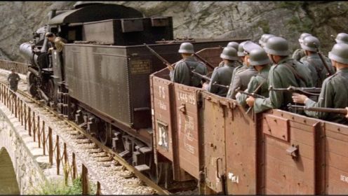 400名战俘抢下德军列车，上演生死大逃亡，横扫半个欧洲，影视.