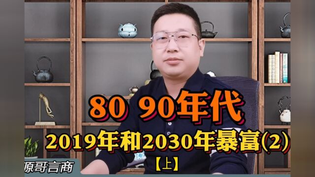 80 90年代 2019年和2030年暴富(二)上