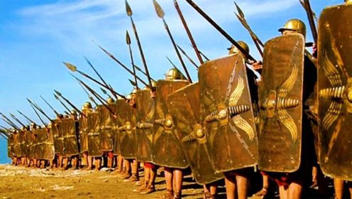 斥巨资打造的罗马战争电影，罗马军团两军作战，安东尼战败自杀