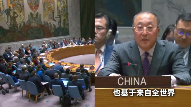 美国草案被俄罗斯、中国否决!谈良知正义 张军6分钟发言掷地有声