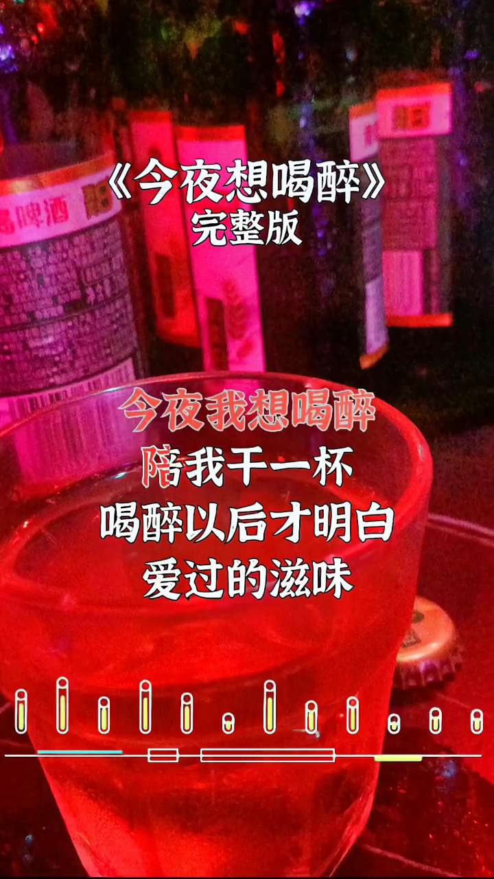 今夜想喝醉