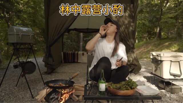 一个女人的露营日记:小酒与烧烤的生活