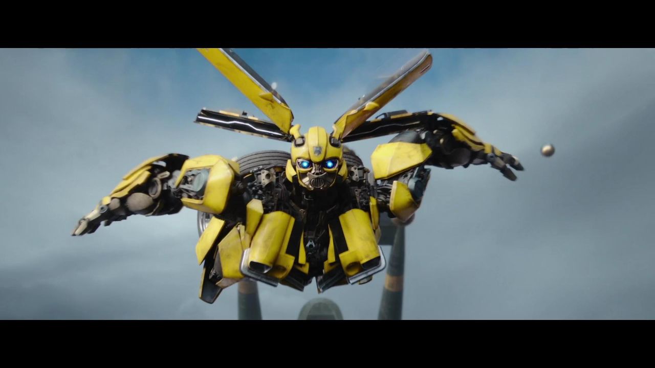《变形金刚:超能勇士崛起》大黄蜂战斗合辑