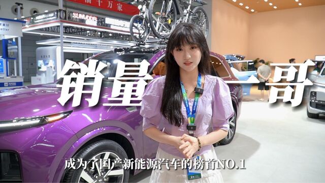 【实探2023粤港澳大湾区车展】理想汽车夺新势力销量第一名,来看看他们家的L9有什么特点吧!