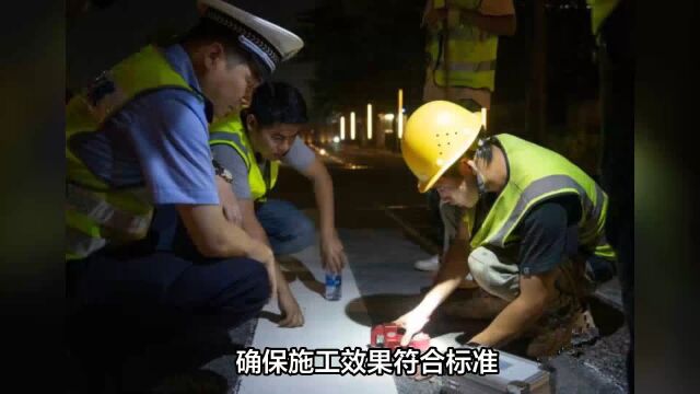 广州道路标志标线微改造 让群众出行更舒心