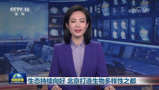 [视频]生态持续向好 北京打造生物多样性之都