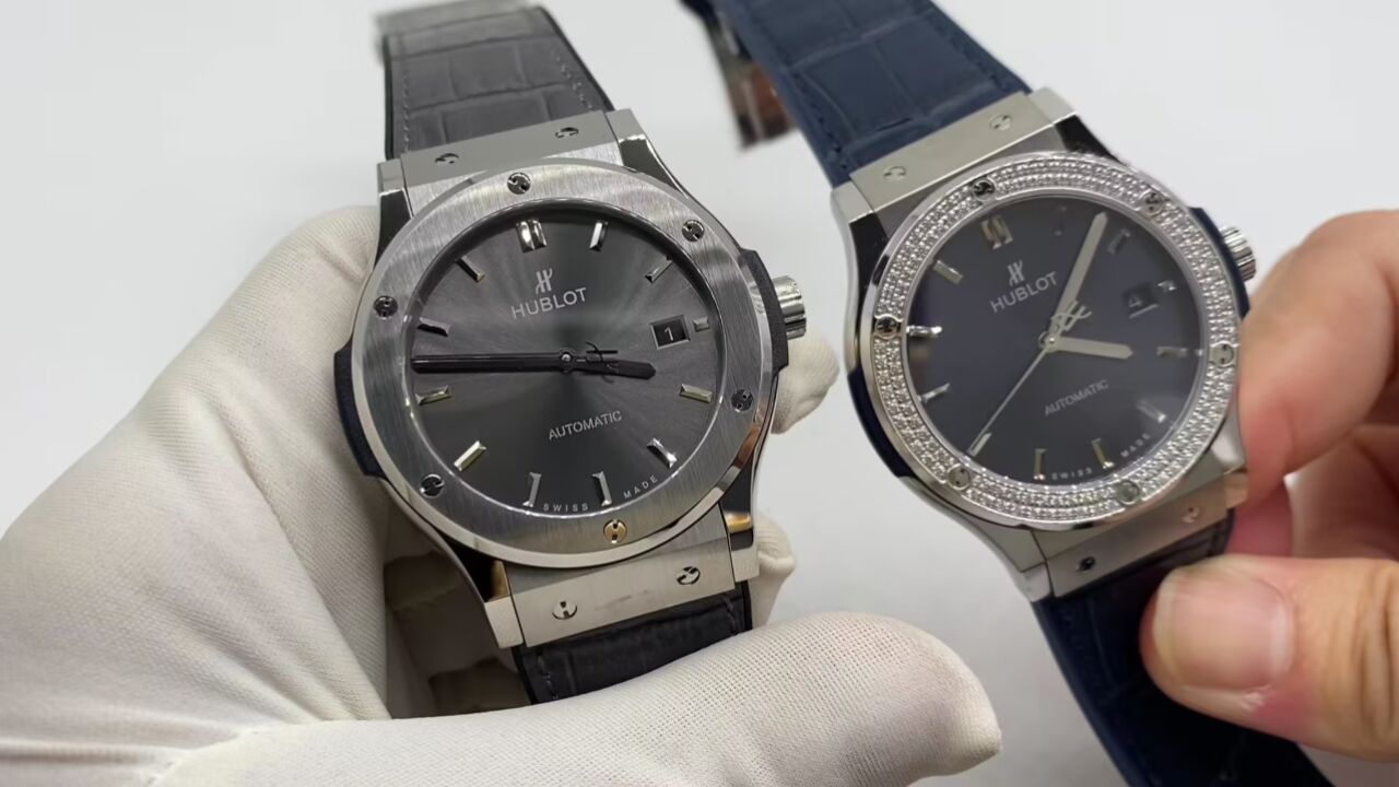 hb宇舶表经典融合系列灰盘蓝盘42毫米腕表评测