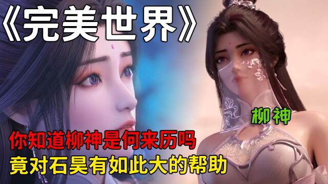 完美世界:你知道柳神是何来历吗,竟对石昊有如此大的帮助!