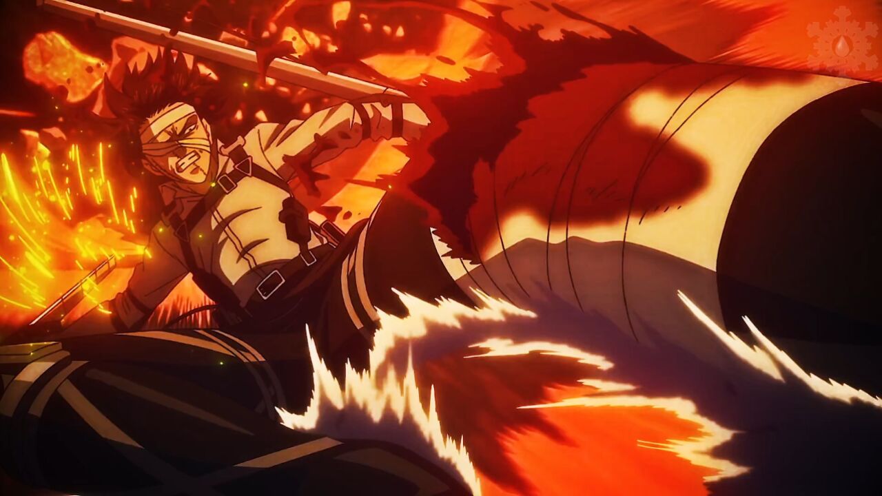 天地一战杀死了自由的奴隶,艾伦死在了19岁那年.