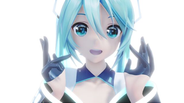 MMD初音未来,20year old debut