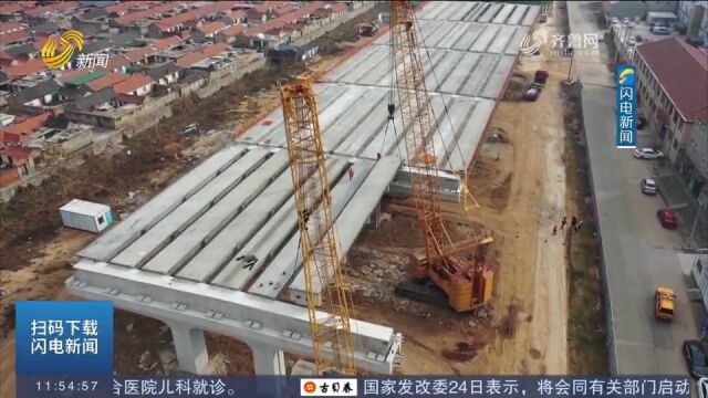 青岛市中心城区北部快速通道项目即墨段2025年底竣工通车