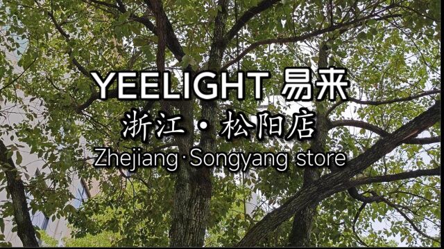 易来Yeelight&传翔智能家居体验馆松阳店开业