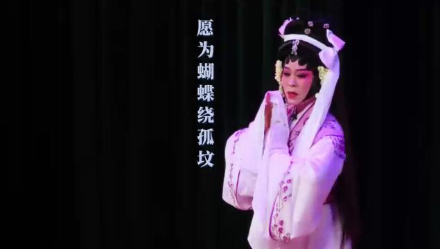 折子戏《愿为蝴蝶绕孤坟》表演者:黄思颖