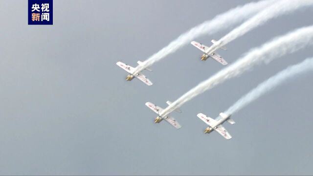 第十届沈阳法库国际飞行大会开幕 上演“天空之舞”