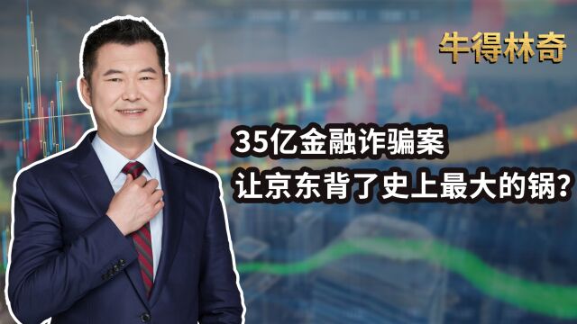 35亿金融诈骗案,让京东背了史上最大的锅?