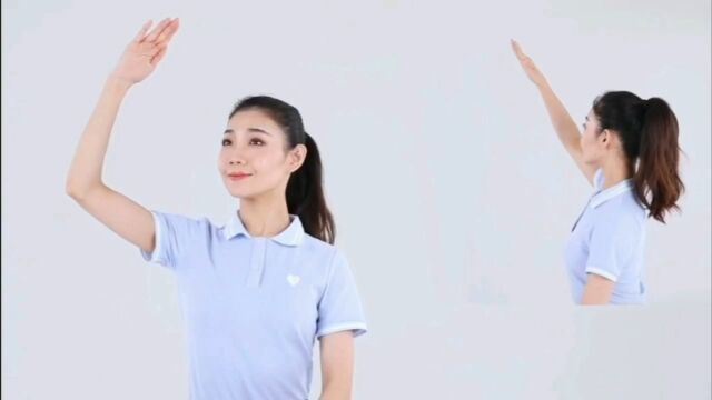 《学龄前儿童主动眼保健操》 第四站 远看看 近看看