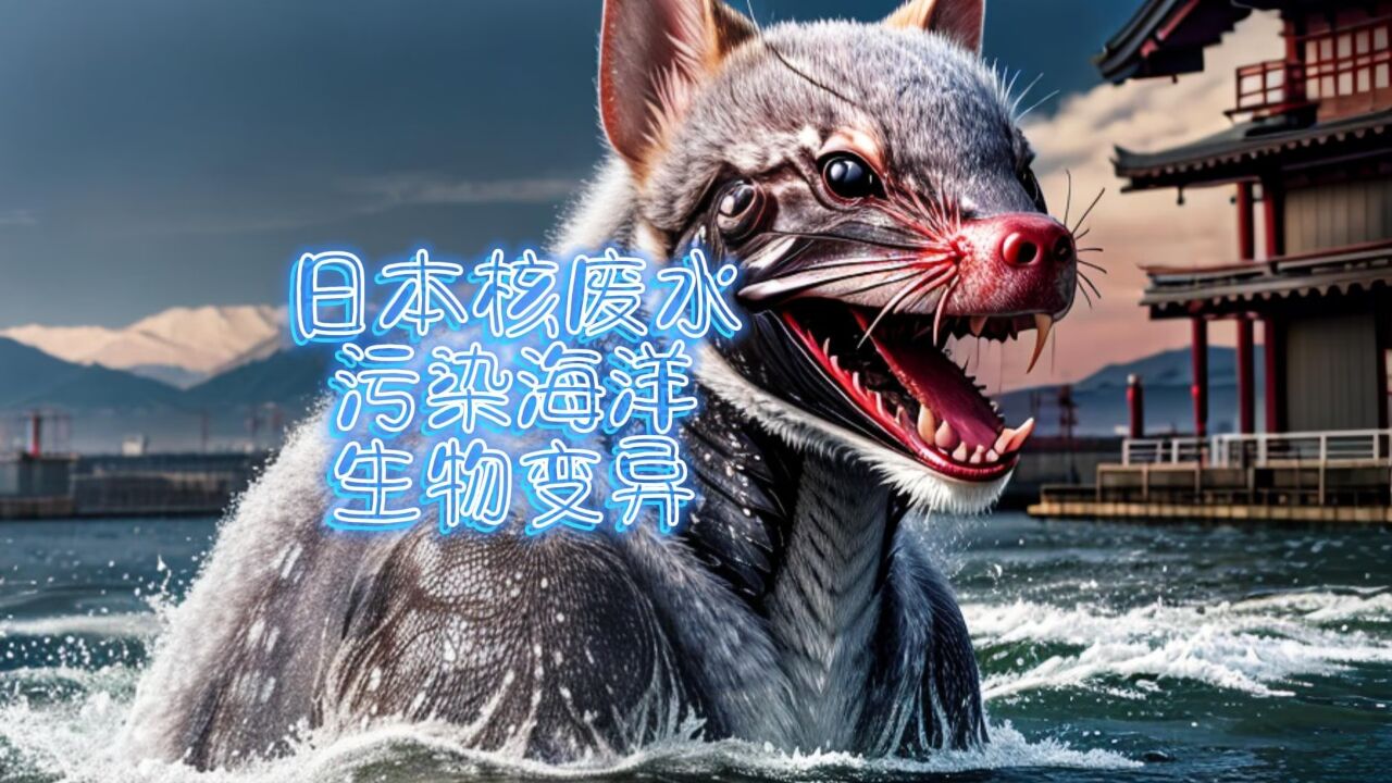 日本核废水排放,污染海洋,生物变异