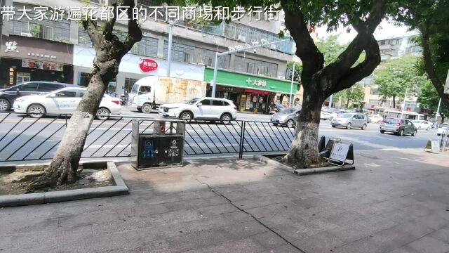 带大家游遍花都区的不同商埸和步行街