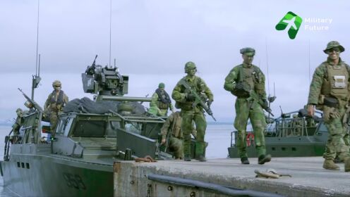 美国海军陆战队和瑞典海军陆战队绿色贝雷帽特别行动