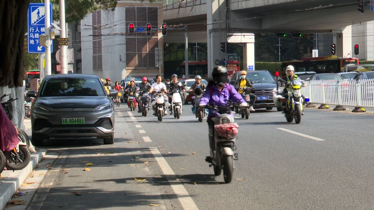 广州电动车限行倒计时禁行路段街坊需绕道出行