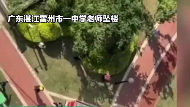 广东湛江雷州市中学老师坠楼事件:社会关注与心理警醒