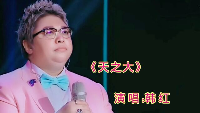 韩红演唱一首《天之大》歌声深情感人,催人泪下,太好听了!