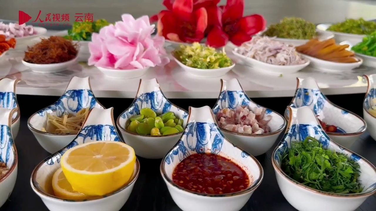 这桌来自云南的花宴,又美又香!